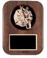 Walnut Plaque 