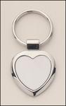 PK10 Silver Heart Keytag