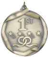 MS691 Engravable 1st Place Medallion