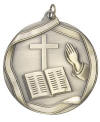 MS654 Engravable Church Religious Medallion
