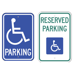 Handicap PArking Sign