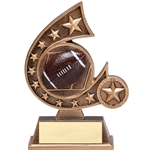 Football Comet Resin