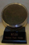 Clear Hockey Puck Holder