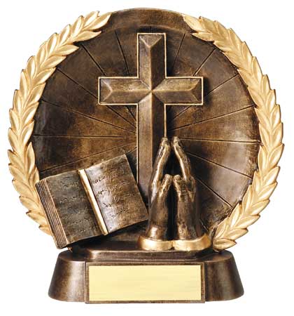 Religion Plate Resin Trophy