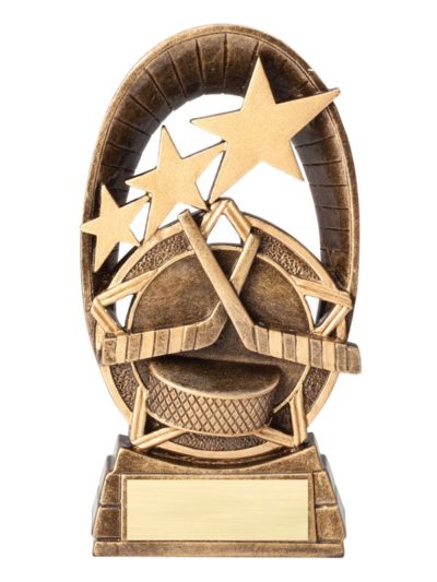 Personalized Radiant Stars Hockey Trophy